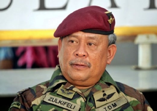 Armed Forces chief General Tan Sri Zulkifeli Mohd Zin