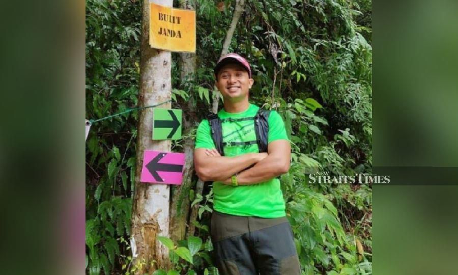 Mohd Ridhaudden Rosman believed to have gone missing while climbing Telaga Tujuh at Gunung Matchincang in Langkawi. - Pic courtesy of police