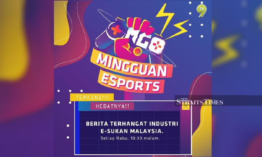 Mingguan Esports MGO (MEMGO) show will premiere on Wednesday, June 3 at 10.30pm on TV9. 