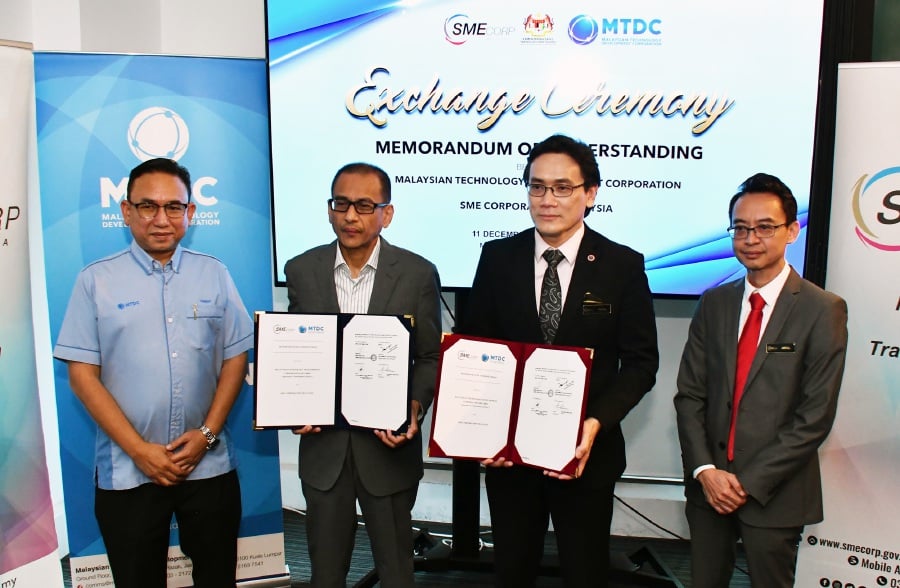 Malaysian Technology Development Corporation (MTDC) has partnered with SME Corporation Malaysia (SME Corp) to foster entrepreneurial growth of small and medium enterprises (SMEs).