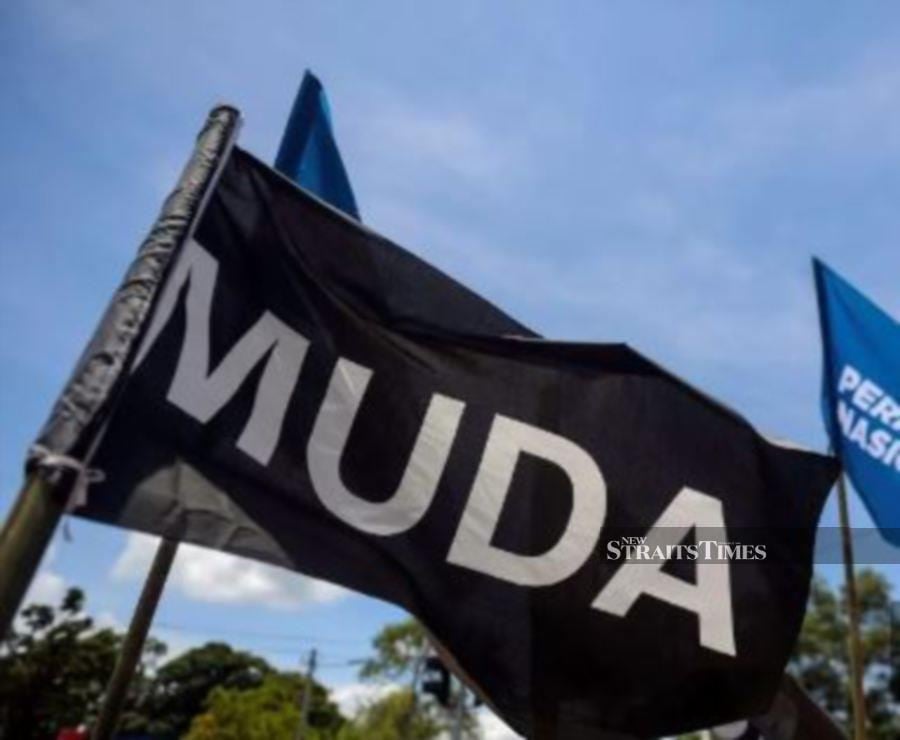 The Malaysian United Democratic Alliance (Muda) has denied any involvement in the national roadshow organised by Perikatan Nasional (PN). - NSTP file pic