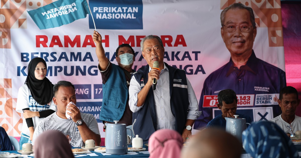 GE15: Muhyiddin says Anwar out of ideas | New Straits Times