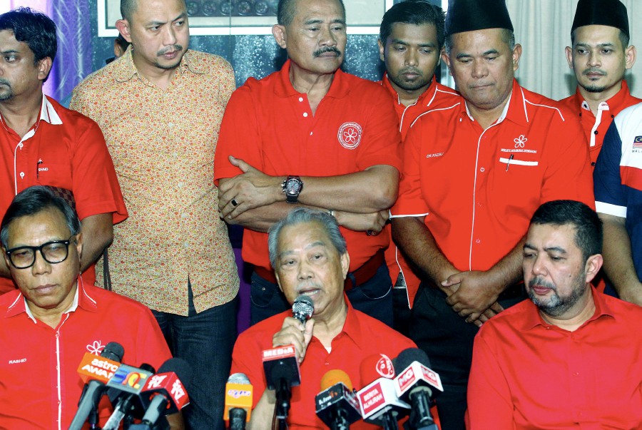 Parti Pribumi Bersatu Malaysia (PPBM) president Tan Sri Muhyiddin Yassin said he would announce the name of the candidate, who is to be from his party. NSTP/AZHAR RAMLI