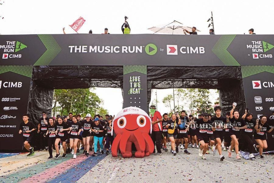 Fitness enthusiasts and music lovers came together as The Music Run by CIMB made its much-awaited third edition return to Malaysia, with CIMB Group Bhd serving as the presenting partner once more.