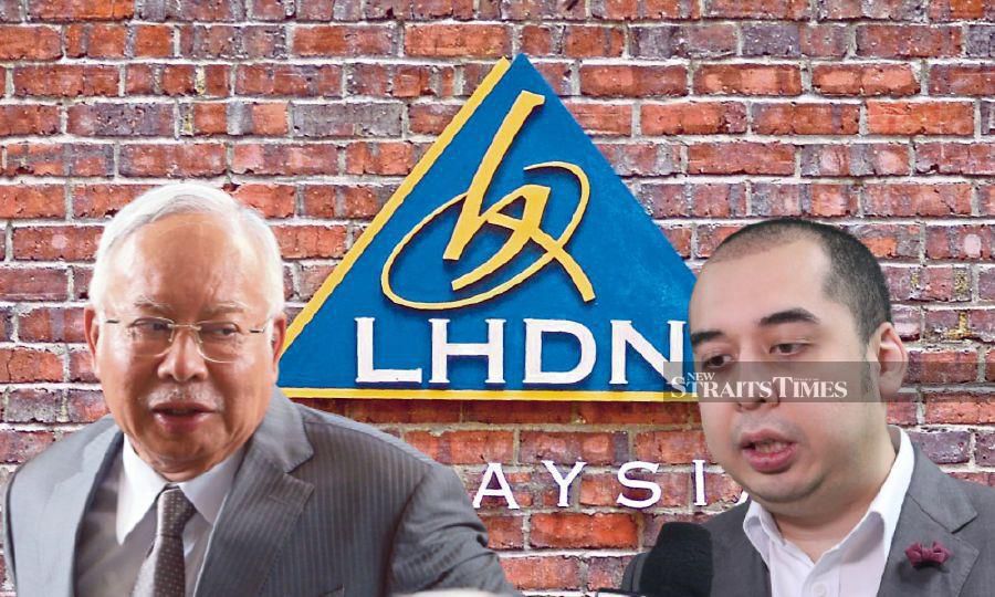 Datuk Seri Najib Razak and his son Datuk Mohd Nazifuddin Najib were both ordered to pay their tax arrears. - NSTP file pic