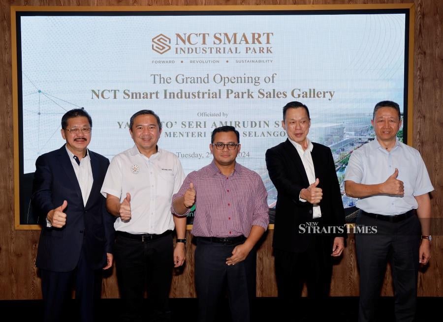 NCT Group of Companies has seen a booking rate of 60 per cent for phase one of the NCT Smart Industrial Park (NSIP) since its debut last year, said Selangor Menteri Besar Datuk Seri Amirudin Shari.