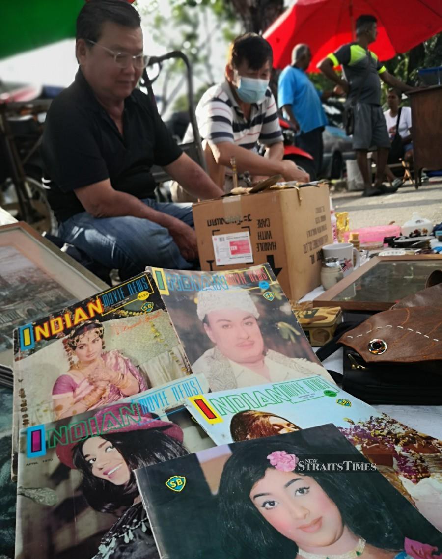 A visit to Lorong Kulit yields a collection of ‘Indian Movie News’ magazines. 