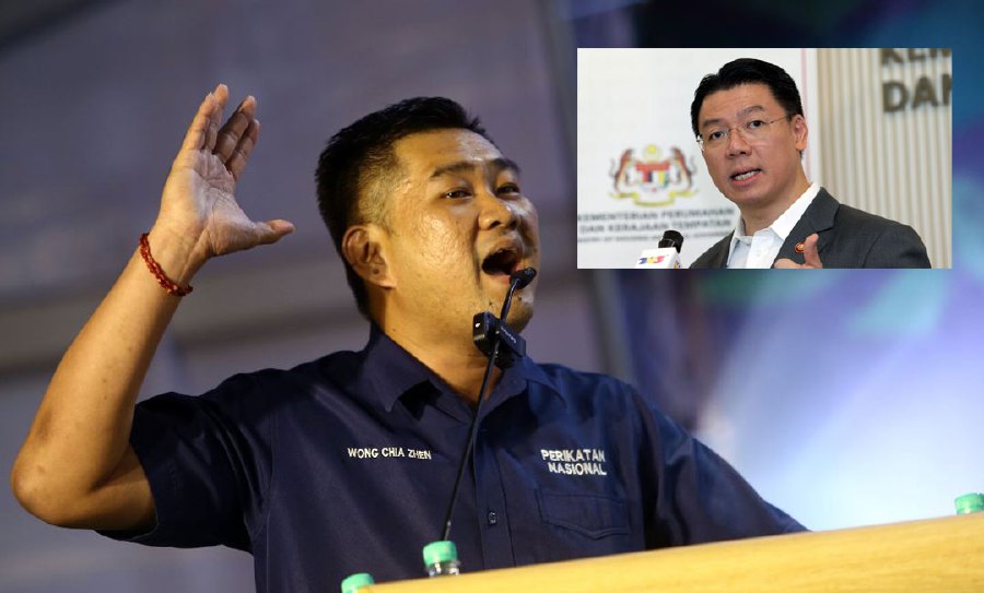 Wong, who is also the Kulim assemblyman and state executive councillor hit out at the DAP vice-chairman for causing division among the people.- NSTP file pic