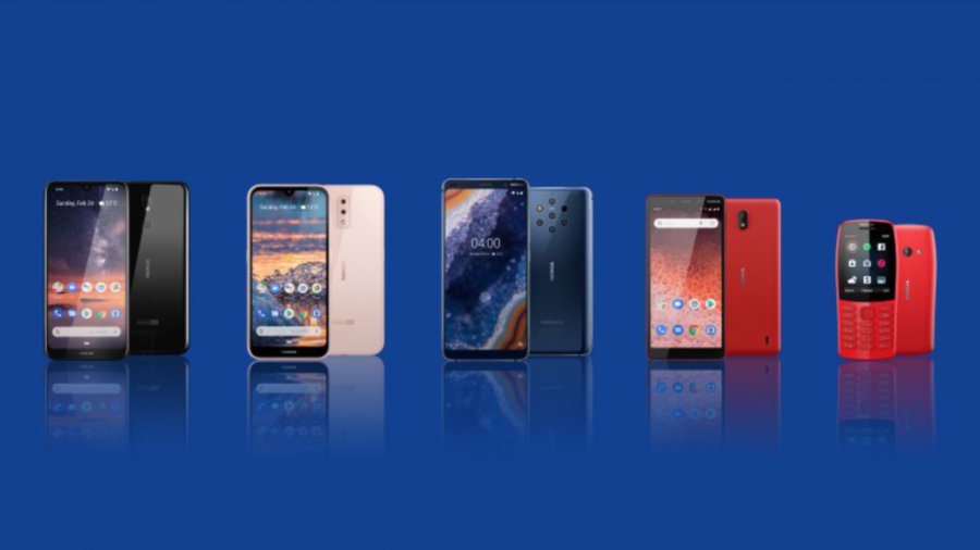 Nokia phone lineup.