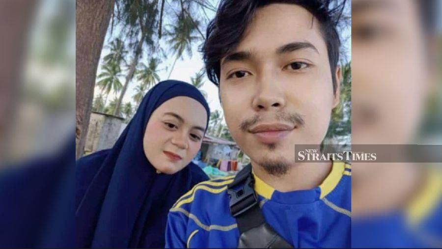 Ahmad Qatadah he loves his wife, Siti Nor Aien Mohd Zawawi, very much despite the fact that she is a Person with Disabilities (PwD) who is visually impaired. - Pic courtesy of Siti Nor Aien Mohd Zawawi.