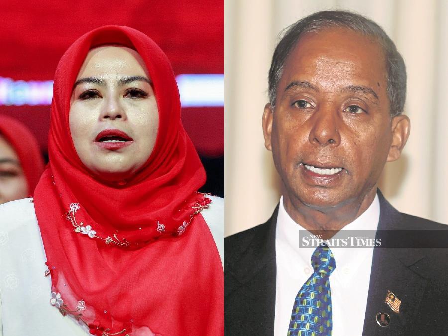 Datuk Seri Dr Noraini Ahmad (left) was named as the new Deputy Women, Family, and Community Development Minister, while DAP lawmaker M. Kulasegaran (right) has been named as Deputy Minister in the Prime Minister's Department (Law and Institutional Reform). - NSTP pic