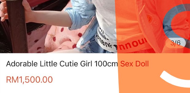 NSTviral Alarm after child like sex dolls found on popular online