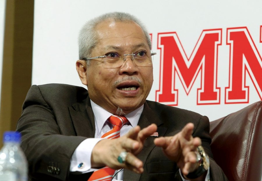 UMNO Information Chief Tan Sri Annuar Musa said the specially created segment within the portal will provide the people a clearer picture and debunk all the unsubstantiated allegations made by the opposition. Pic by NSTP/ ZULFADHLI ZULKIFLI