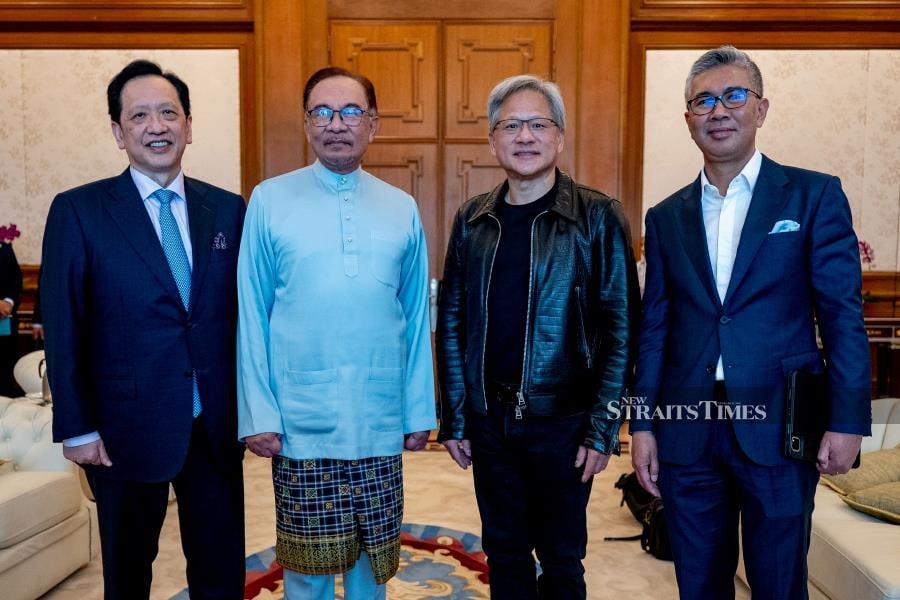 YTL Power International Berhad (YTL) is collaborating with Nvidia Corp to build artificial intelligence (AI) infrastructure that will bring the fastest supercomputers to Malaysia by the middle of 2024--SADIQ ASYRAF/Prime Minister’s Office of Malaysia