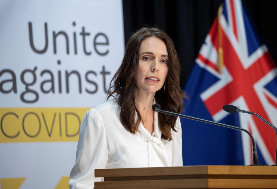 New Zealand Prime Minister Jacinda Ardern said more people must get booster shots. -AFP PIC