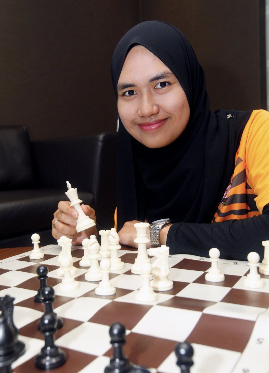Chess is in Alia’s blood.
