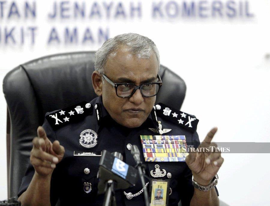 Federal police Commercial Crime Investigation Department director Datuk Seri Ramli Mohamed Yoosuf said there was a need for a more robust mechanism to monitor and regulate investment schemes. - NSTP/File Pic 
