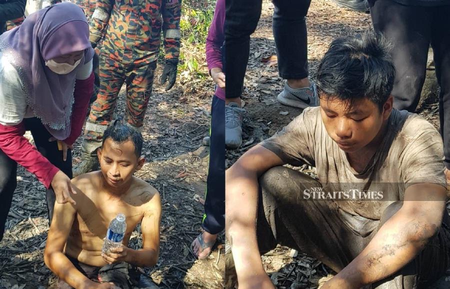The missing individuals were found uninjured in the mangrove forest at Bukit Payung, Tuaran. – Picture courtesy of Bomba