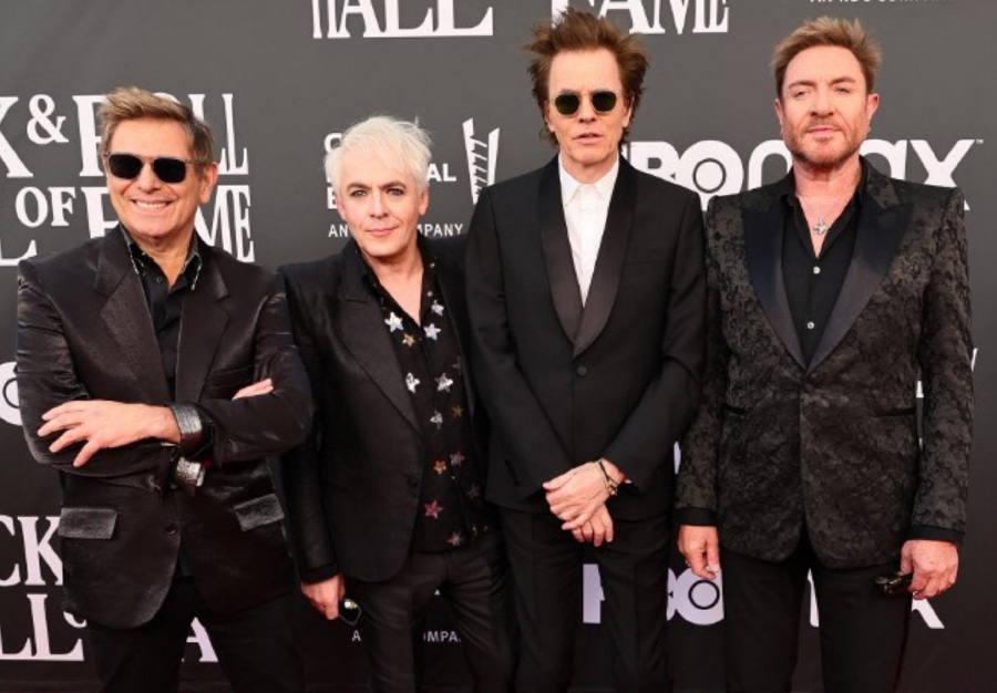 From left: Drummer Roger Taylor, keyboardist Nick Rhodes, bassist John Taylor and singer Simon Le Bon during the Rock and Roll Hall of Fame event in Los Angeles, USA on Nov 5. – AFP pic