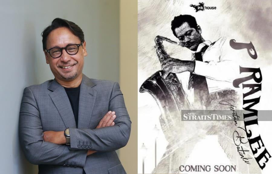 Inkhouse Pictures managing director Datuk Khairul Anwar Salleh (left) says the upcoming movie will showcase P. Ramlee’s enduring legacy. – NSTP/File pic