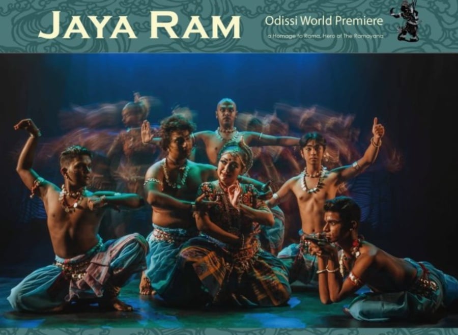 Sutra Foundation’s new Odissi dance production ‘Jaya Ram’ will run at KLPAC from Sept 21 to 25. – Pic courtesy of Sutra Foundation