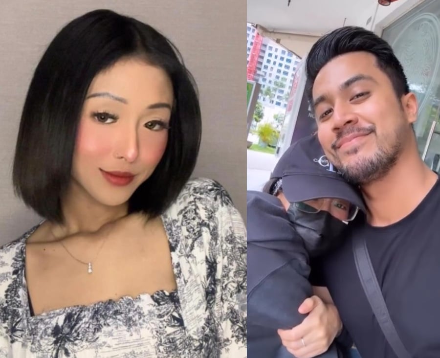 A woman by the name of Sarah Yasmine has claimed to be in a relationship with Aliff Aziz since January. (IG pic)