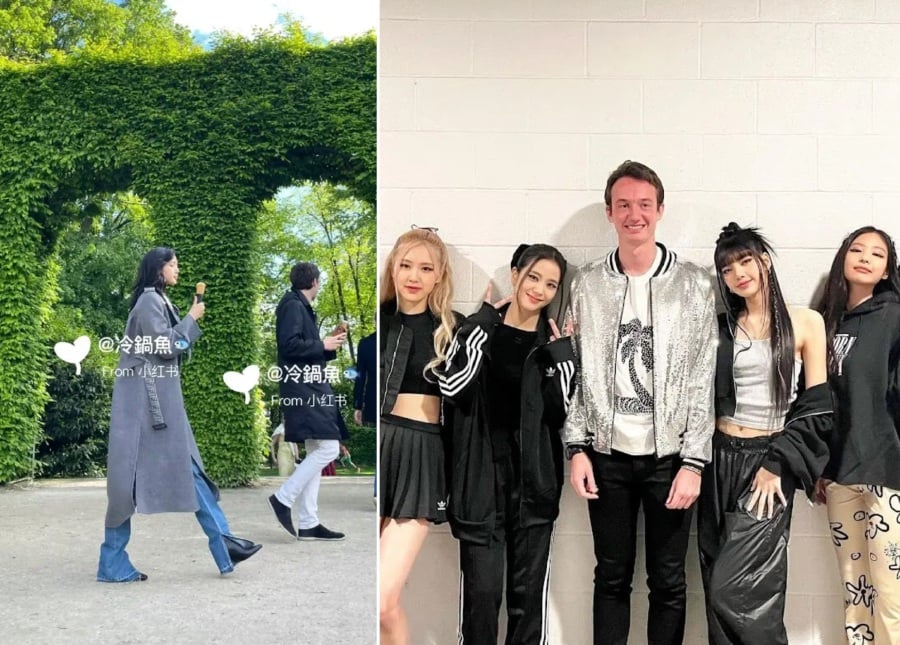 Lisa of BlackPink is rumoured to be in a relationship with Frenchman Frederic Arnault. (Koreaboo pic)