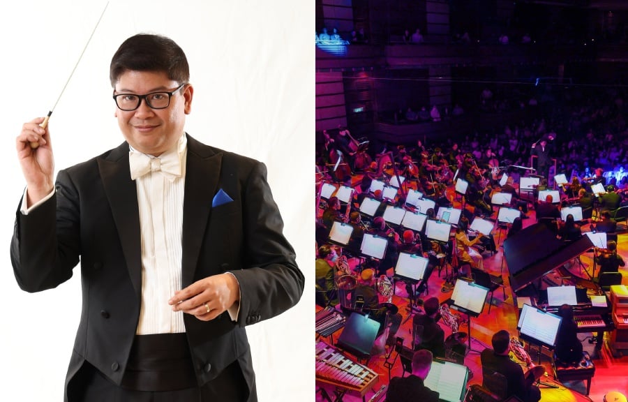 Malaysian Philharmonic Orchestra resident conductor Gerard Salonga (left) says it was encouraging to perform for many first-time members of the audience throughout 2023. The MPO hopes to create more memorable experiences for music lovers at DFP this year. - Pix courtesy of the MPO