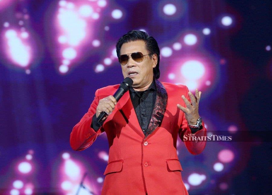 Shidee's manager confirmed that the popular singer from the 1980s was arrested on Sunday by the police for allegedly hitting and injuring his brother-in-law. - NSTP file pic