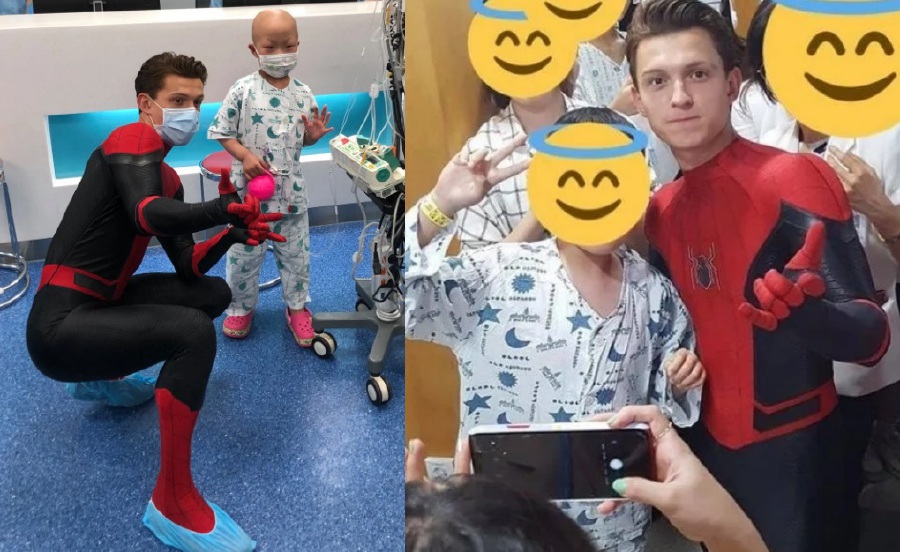 #Showbiz: Spidey's Tom Holland surprises Korean fans at hospital | New ...