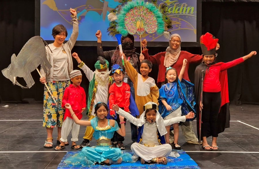 'Alice In Wonderland Junior', 'The Wizard Of Oz', 'Aladdin', and 'A Midsummer Night’s Dream' will be performed by all-child casts at the Petaling Jaya Performing Arts Centre on June 23. (Pic courtesy of The Story Book Academy)