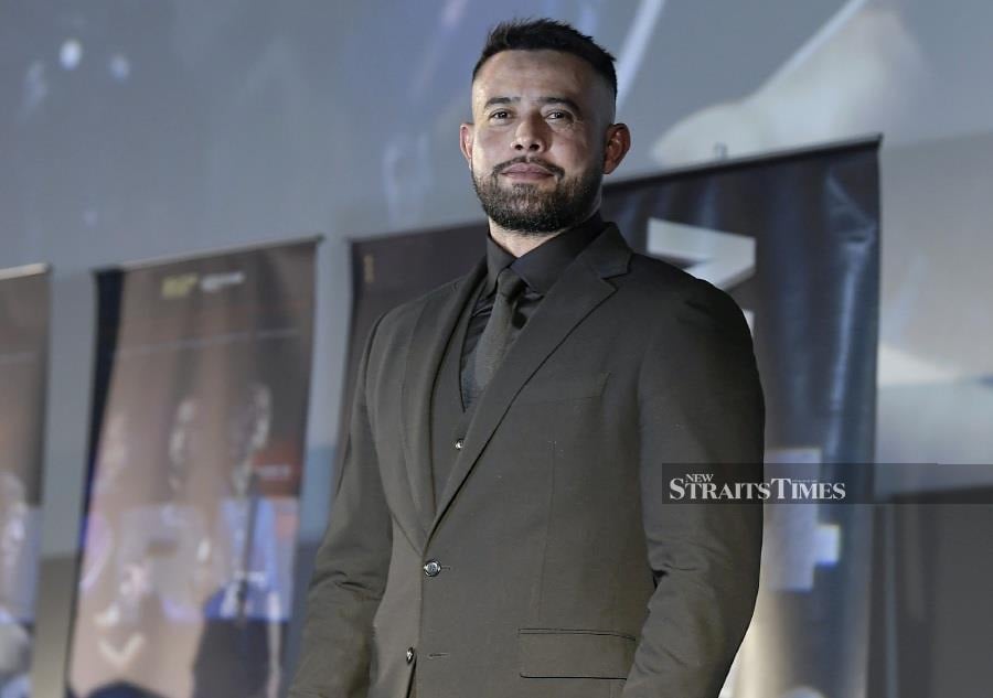Zul Ariffin had to prepare himself mentally to effectively bring the role of the titular character to life in the new action thriller, 'Sheriff'. (NSTP/AZIAH AZMEE)