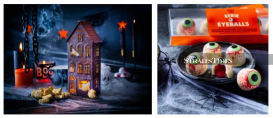 Trick or treat items from M&S.