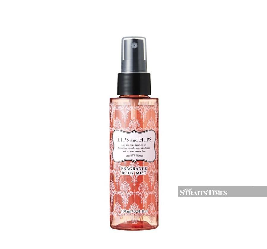 Lips & Hips Fragrance Body Mist has a light, casual scent.