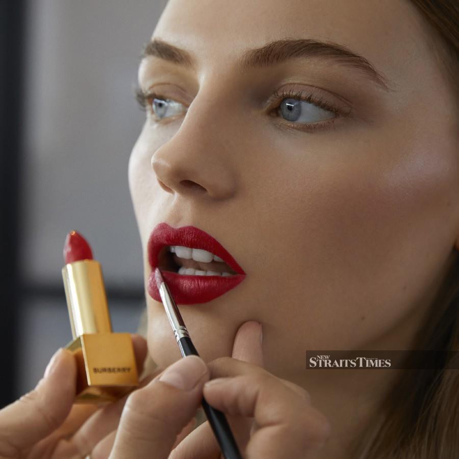 Summers is the new face for Burberry Beauty.