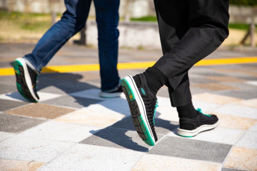 Sandals for the beach or city streets