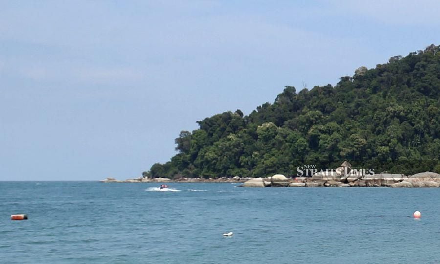 A general view of the Teluk Nipah beach in Pulau Pangkor. - NSTP file pic