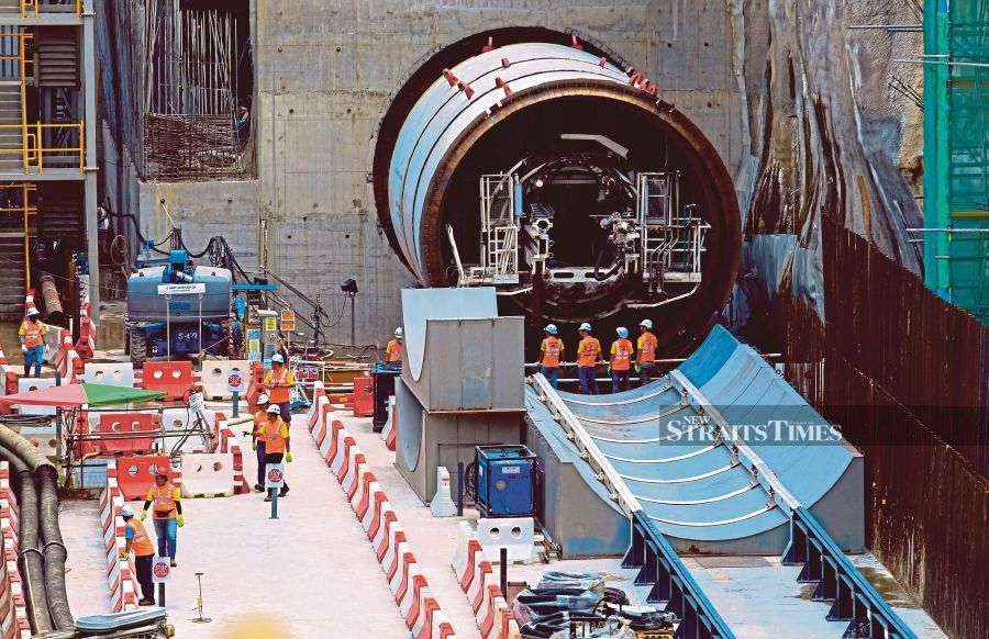 In the history of Malaysian economic development, the MRT project is seen as one of the crucial enablers towards transforming the economy. - NSTP file pic