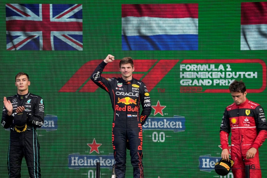 Verstappen Wins Fourth Race In A Row At Dutch Grand Prix | New Straits ...