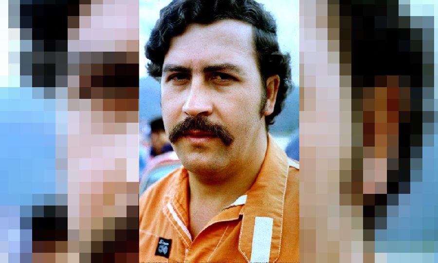 Late Colombian drug lord Pablo Escobar made fortune from trafficking cocaine. - AFP PIC