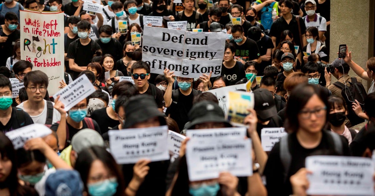 Hong Kong activists call on G20 leaders to help 'liberate' city | New ...