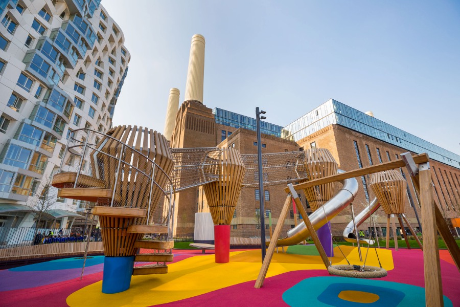 Prospect Park Playground at Battersea Power Station. Courtesy Photo (Image by Charlie Round-Turner)