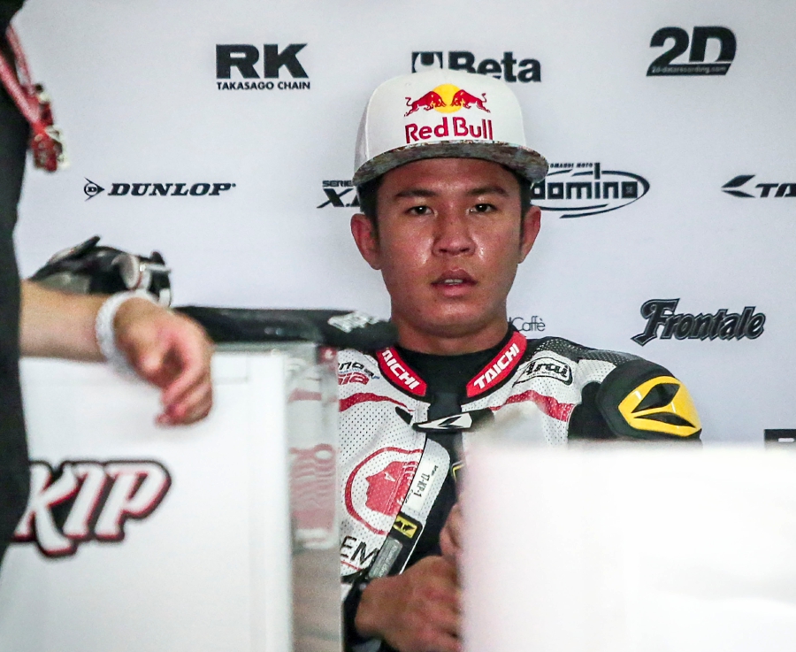 Khairul Idham Pawi the rider from Kampung Gajah, Perak, admits it has been a difficult year for him as he struggled with injuries. - NSTP FILE PIC 