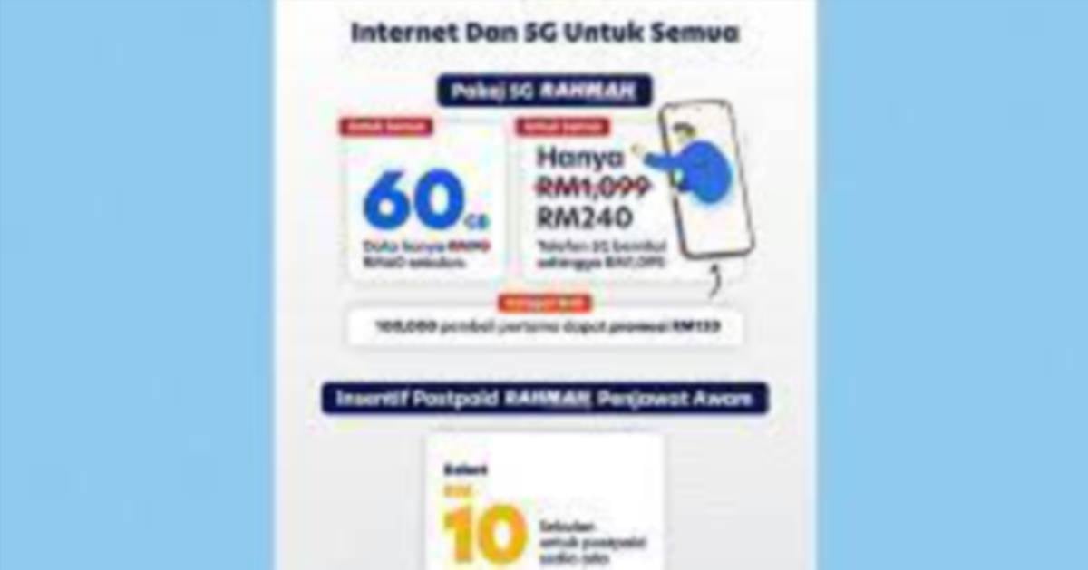 Malaysian Telcos To Offer Superfast Rahmah Broadband Packages With Free ...