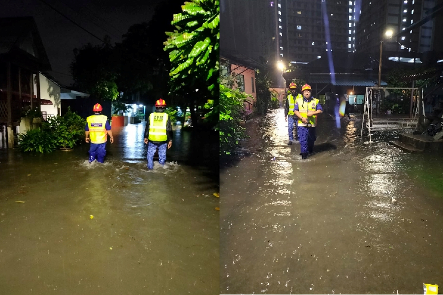 Flash Floods Strike Parts Of Penang Island Last Night | New Straits ...