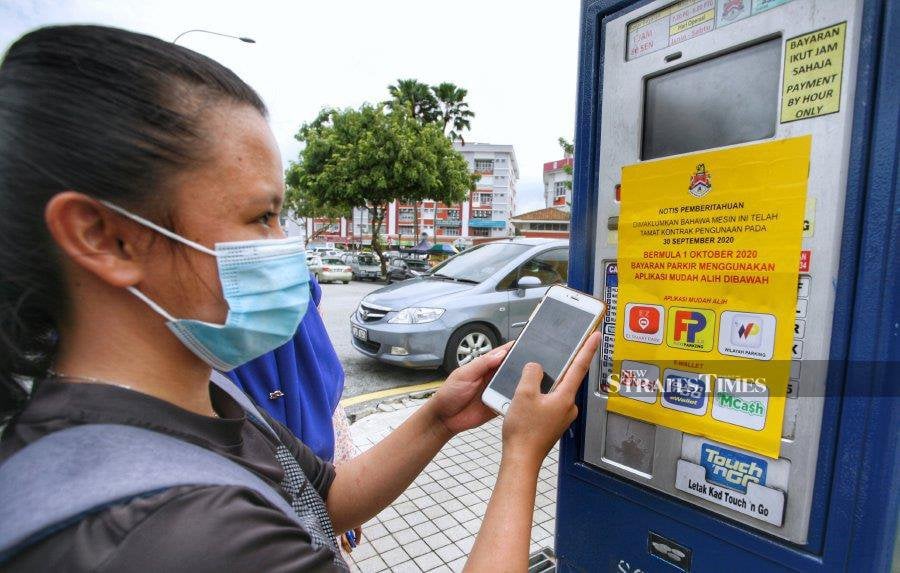 Parking meters had to be phased out because they could be tampered with. - NSTP file pic