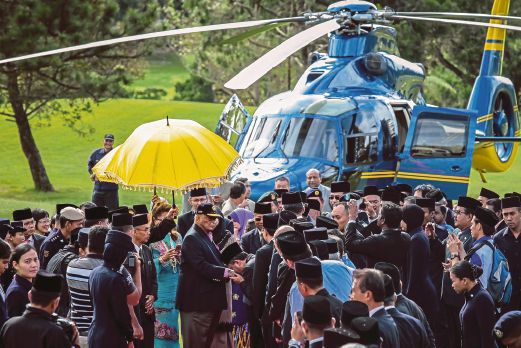 Sultan of Pahang, MB visit Cameron Highlands | New Straits ...