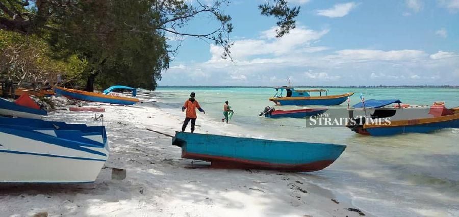 Balambangan island, located about 2 hours of boat ride from the mainland, is one of the areas in Kudat that has zero Covid-19 cases.