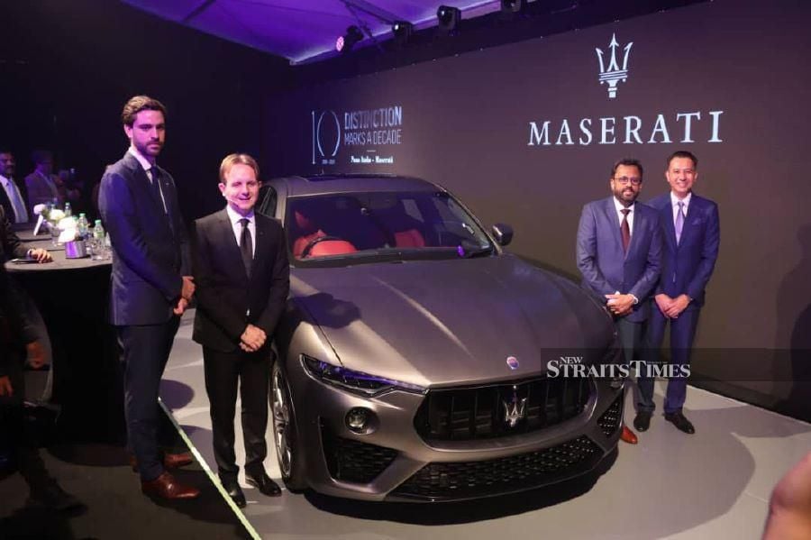 Maserati unveils 10 units of ultra-rare Levante Vulcano for Malaysia ...