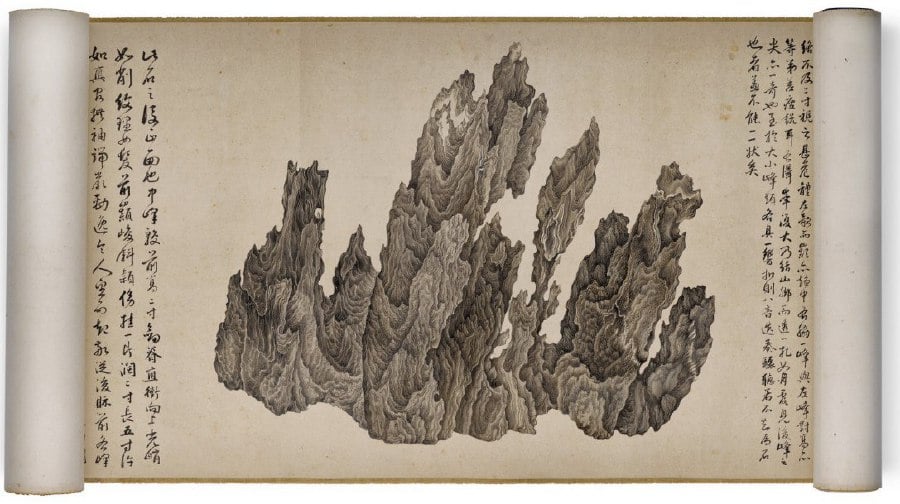 The work is titled “Ten Views of Lingbi Rock” and was sold at an auction in Beijing held by a Poly Culture subsidiary, the company said in a filing to the Hong Kong stock exchange on Friday. - Pic source: lacma.org